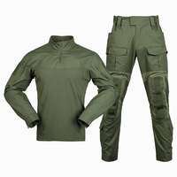 Ensemble complet de costumes de grenouille RipStop Ensembles d'uniformes tactiques 3 pièces Costume de grenouille à manches longues