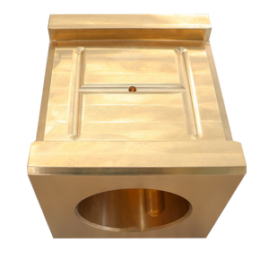 Manchon de type bagues en bronze fritté à bride carrée Composants aérospatiaux personnalisés - Product Image 5