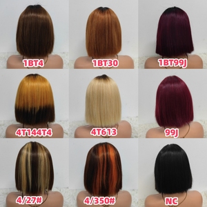 Promoción $32 Letsfly, Pelucas de Cabello Humano Natural 12A, Estilo Bob con Cierre de Encaje 2x6, Color Liso Sedoso Estilo Kim K, 8 Pulgadas, Venta al por Mayor Económica - Product Image 6