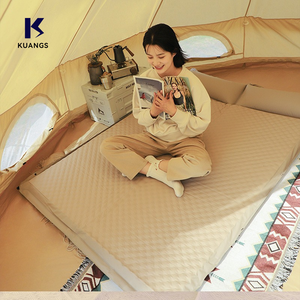 Customizable Outdoor Inflatable Sleep Mat with Dot Pattern and Splice Sleep <strong>Matress</strong> for <strong>Camping</strong> and Hiking Rest - Product Image 6