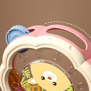 Juguete de Tamborín de Plástico para Niños Pequeños, Instrumentos Musicales con Sonido, Campana de Mano con Forma de Flor - Product Image 6