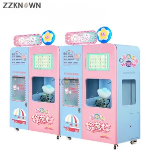 Mesin penjual permen Jepang sihir semi-otomatis mesin penjual otomatis permen katun