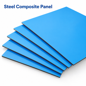 Panneau composite en acier massif, plaque de 4 mm pour panneaux muraux - Product Image 1