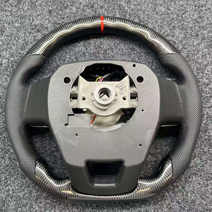 Volante Estilo <span class=keywords><strong>GR</strong></span> de <span class=keywords><strong>Toyota</strong></span> con Botones de Control de Fibra de Carbono para Alphard 80 Hilux Land Cruiser - Product Image 6