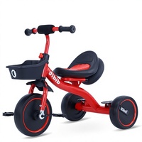 Adorable mini-vélo unisexe pour enfants, tricycle en plastique pour enfants de 5 à 7 ans, jouet à roulettes avec musique et éclairage, vente à prix réduit en Chine