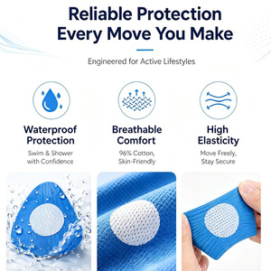 Patchs adhésifs en acrylique pour capteur CGM, longue durée, respirants, imperméables, en coton, sans latex, pour capteur <span class=keywords><strong>Freestyle</strong></span> <span class=keywords><strong>Libre</strong></span> - Product Image 6