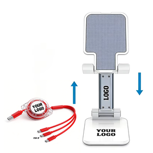 حاملات هواتف محمولة مخصصة بالجملة مع طباعة الشعار، هدايا ترويجية للأعمال والإعلانات، حوامل هواتف مكتبية قابلة للتعديل - Product Image 1