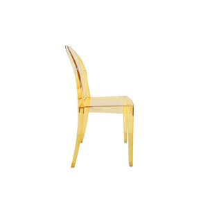 Chaise empilable transparente en PC pour enfants, idéale pour les fêtes et événements, en plastique cristallin français - Product Image 3