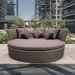 Sang Trọng Mọi Thời Tiết Ngoài Trời Mây Mặt Trời Lounger Ghế Bãi Biển Cho Hồ Bơi Patio Cho Phòng Khách Ăn Phong Cách Bơi Hồ Bơi Đồ Nội Thất - Product Image 5