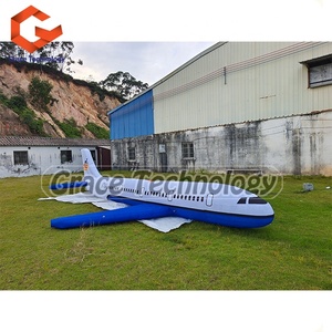 Réplique d'<span class=keywords><strong>avion</strong></span> gonflable publicitaire géant, modèles d'hélicoptères gonflables personnalisés pour décorations - Product Image 1