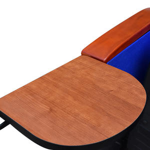 Silla de auditorio, tablero de escritura plegable, silla de fila de cine informada por fábrica para aula, escuela, sala de conferencias, muebles de teatro - Product Image 5