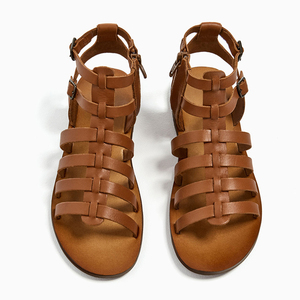 2019 Choozii marrón plana zapatos de <span class=keywords><strong>sandalias</strong></span> para niños chicas <span class=keywords><strong>adolescentes</strong></span> - Product Image 2