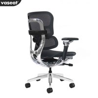 Chaise de bureau ergonomique moderne inclinable, luxueuse, avec support lombaire en maille premium et accoudoirs réglables, chaises de direction