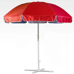FEAMONT Outdoor umbrella 4m steel/outdoor umbrella restaurant 4m square/outdoor market umbrella