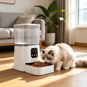 In Stock Fast Shipment Smart Pet Feeder Anti Clog <b>Automatic</b> Pet Feeder For All Breeds Pets - Product Image 1