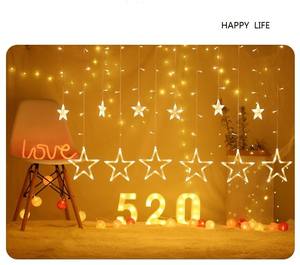 <span class=keywords><strong>Guirlande</strong></span> <span class=keywords><strong>lumineuse</strong></span> en forme d'étoile de Noël à 8 modes, décoration de fête pour la <span class=keywords><strong>maison</strong></span>, extérieur, mariage, jardin - Product Image 1