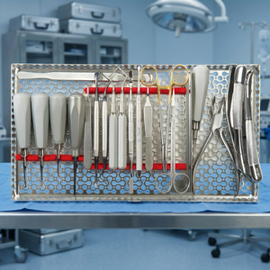 Bandeja de Instrumentos Dentales Veterinarios de Acero Inoxidable Ecológica, Set de Herramientas Quirúrgicas para Mascotas, Equipo de Diagnóstico para Clínica Veterinaria (Gatos) - Product Image 4