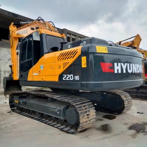 Excavatrice utilisée de Hyundai 220LC-9S matériel de construction lourd d'occasion de 22 tonnes de Corée - Product Image 5