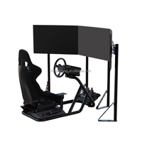 Simulateur de course VR 9D avec système de mouvement 4DOF, jeux de vol, station PS5, cadre métallique, garantie 1 an, usage domestique, anglais