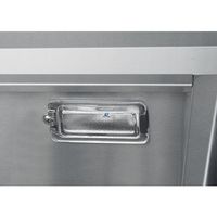 Barbecue à gaz intégré pour fumoir d'extérieur Grande quantité Acier inoxydable 304 avec rôtissoire à poisson et poulet GPL et four à charbon CE