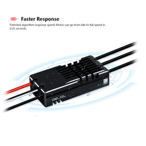 U40 5~14S 40A FPV ESC 37g IPX4 Regulator Quick Response Brushless <b>Motor</b> Electronic Speed Controller For Agricultural <b>Drone</b> - Product Image 4