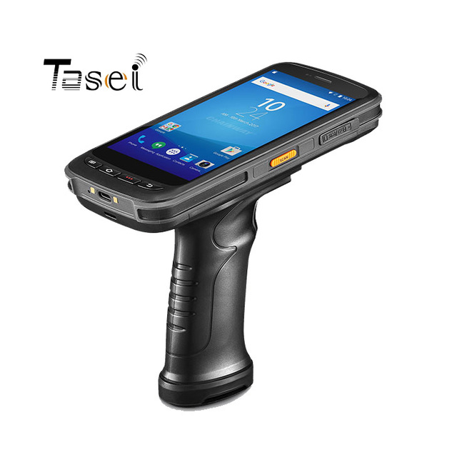 Android 11/13 4G Computer Handheld PDA 1D 2D QR Barcode Scanner NFC Reader Inventory Mobile Data Terminal IP65 8000mAh