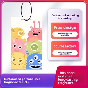 Pendentif désodorisant personnalisé en plastique pour voiture, idéal pour armoire, placard à chaussures et vestiaire - Product Image 2