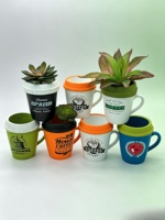 Mini pot de fleurs décoratif en ciment sculpté à la main, style meuble, pour plantes succulentes, design canapé-lit mignon, style américain, pour la maison