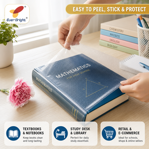 Couverture <span class=keywords><strong>de</strong></span> livre auto-adhésive couverture <span class=keywords><strong>de</strong></span> livre scolaire couverture <span class=keywords><strong>de</strong></span> livre en pvc protecteur <span class=keywords><strong>de</strong></span> <span class=keywords><strong>santé</strong></span> pour enfants protecteur <span class=keywords><strong>de</strong></span> cahier en plastique - Product Image 3