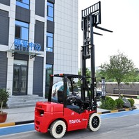 Harga Pabrik Forklift Listrik Lithium TAVOL 3 Ton 3.5 Ton FWD Spesifikasi Garpu 1350x160x100mm Ban Solid Ready Stock