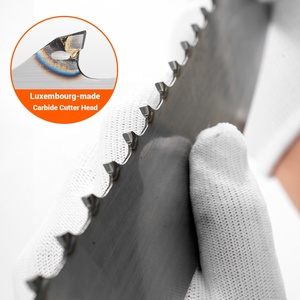 Lames de <span class=keywords><strong>scie</strong></span> <span class=keywords><strong>à</strong></span> <span class=keywords><strong>ruban</strong></span> EJ Premium industrielles OEM blanches <span class=keywords><strong>à</strong></span> pointe en carbure TCT de 144 pouces, résistantes <span class=keywords><strong>à</strong></span> l'usure, pour la coupe du <span class=keywords><strong>bois</strong></span> <span class=keywords><strong>dur</strong></span> en scierie - Product Image 3