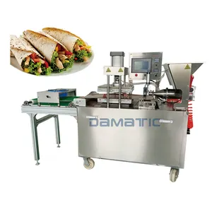 Volautomatische Tortilla Machine Voor Meel Tortilla Druk Plat Brood Maken Voor Mexicaanse Tortilla Chip Tacos Burrito Wrap Maker