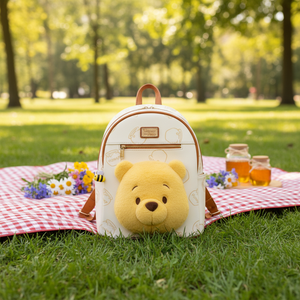 Mochila de Moda para Mujer con Cremallera, Personalizada, de <span class=keywords><strong>Peluche</strong></span>, con Personajes 3D de Animales de Dibujos Animados Bordados, Venta al por Mayor del Fabricante <span class=keywords><strong>Disney</strong></span> - Product Image 1