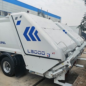 Shacman Refuse Compactor Garbage Truck 4x2 Diesel Engine 10cbm 12cbm Waste Compactor Truck for High-activity Processing - Product Image 5
