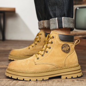 Bottes pour hommes de grande taille, cuir de haute qualité, confortables, style décontracté, en stock, personnalisation possible - Product Image 6