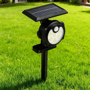 Lampe solaire de jardin à LED 12V, montage mural, extérieur, étanche, pour pelouse, cour, patio, décoration - Product Image 1