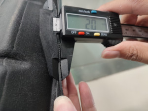 Accessoires de voiture Revêtement de coffre arrière Tapis de sol de coffre Tapis de coffre pour Hyundai Sonata Neuvième génération 2015-2019 - Product Image 5