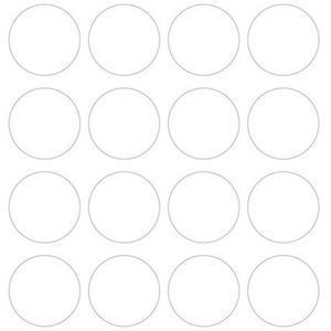 Etiquetas Autoadhesivas Blancas HERMA Paquete de 21 Etiquetas de Papel de 19 mm de Diámetro 20 Etiquetas por Hoja Modelo 1870 - Product Image 3