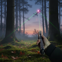 Épée laser XPL-RGB, éblouissante, viseur et éclairage pour armes de chasse, couleur entièrement réglable, lampe torche laser étanche