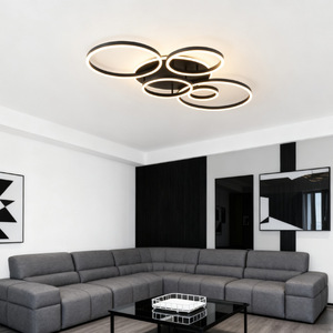 Modern Led <b>Ceiling</b> <b>Light</b> Metal Surface Mounted Cold White 110lm/w 25000h Lifespan For Living Room Bedroom - Product Image 2