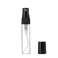 Flacons de parfum rechargeables en gros, échantillons de 2 ml, 3 ml, 5 ml, 10 ml, ensemble d'échantillons de parfum en verre, flacons de parfum portables avec boîte personnalisée