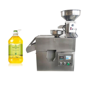 Thương mại thép không gỉ vít loại đậu nành hạt cải dầu lạc dừa mè nấu ăn Máy ép dầu - Product Image 1