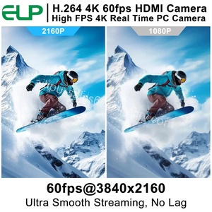 ELP IMX678 4K 60FPS H.264 カメラモジュール HDMI USB 3 同時ストリーミング 非歪みミニウェブカメラ PC Windows Linux Android用 - Product Image 3