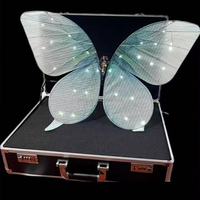 Décorations LED pour Mariages et Festivals de Musique, Drones Papillons Bioniques Télécommandés à Ailes Battantes pour Mariages, Utilisation Répétée