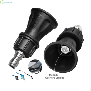 Hidrolavadora Eléctrica de Alta Presión de 200 bar, Acero Inoxidable 303, Nueva, 220v, Boquilla de Limpieza con Lanza Angulada, Agua Fría - Product Image 1