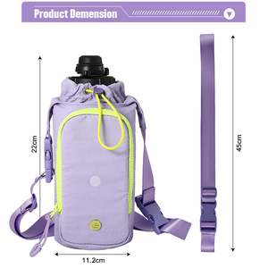 Bolsa Universal para Botella <span class=keywords><strong>de</strong></span> Agua <span class=keywords><strong>de</strong></span> 40 oz, Ligera, Térmica, Aislada, con Asa y Correa Cruzada - Product Image 2