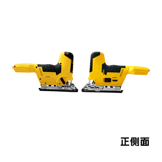 21V Cordless Brushless Industrial Grade Curved Saw Rechargeable Lithium Battery Jigsaw for Woodworking Metal Cutting
