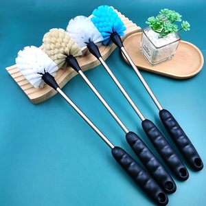 Wholesale Long Handle Stainless Steel Water <strong>Bottle</strong> Nylon Cleaner Tumbler Cup Scrubbing Cleaning <strong>Brush</strong> - Product Image 1