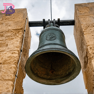 Campana de Iglesia Antigua de Bronce Fundido con Texto Grabado Personalizado, Gran Campana de Torre de Latón con Relieve para Capilla, Monasterio, Catedral - Product Image 2