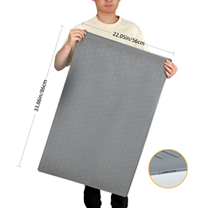 Super Large <b>Placemat</b> Big Size Water Drainage Reuse Silicone Mat 33.8inch Under Sink Storage Pad Silicone Mat - Product Image 1